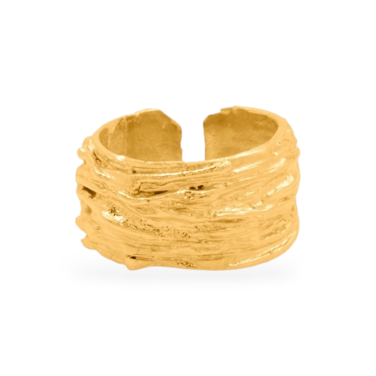 Χειροποίητο ανοιγόμενο δαχτυλίδι από ορείχαλκο με φαρδιά σφυρηλατημένη υφή και ανοιγόμενο σχέδιο, επίχρυσο ή μαύρη οξείδωση, free nickel