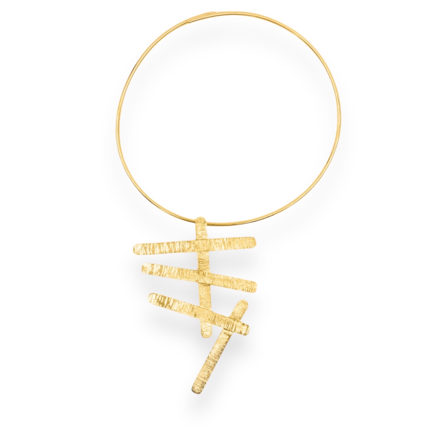 Χειροποίητο μενταγιόν από ορείχαλκο σε σχήμα γυναικείου συμβόλου, κοντό 45cm, διαθέσιμο σε επιχρυσωμένο, free nickel ή μαύρη οξείδωση.